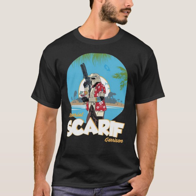 T-shirt classique de la garnison impériale Scarif (Devant)