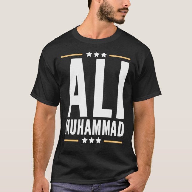 T-shirt classique de la légende Ali Muhammad (Devant)