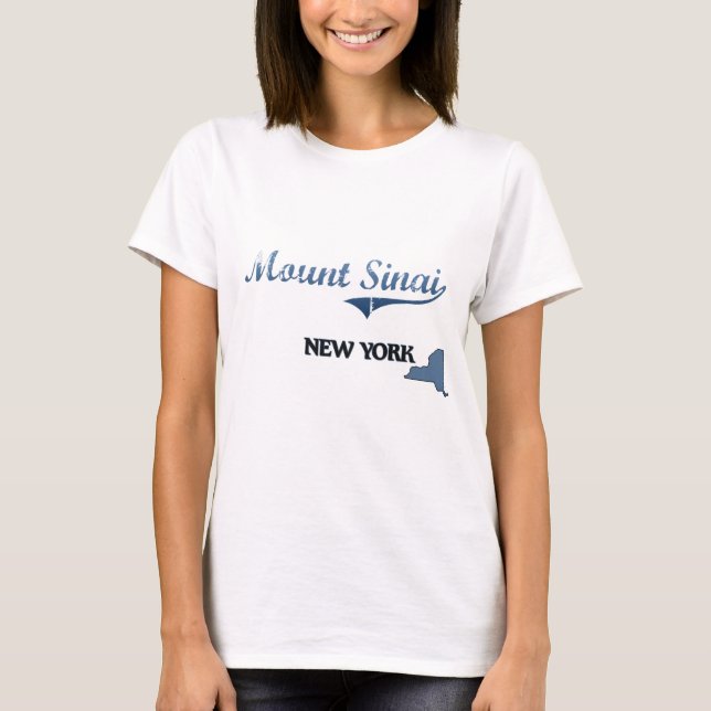 T-shirt Classique de New York City de mont Sinaï (Devant)