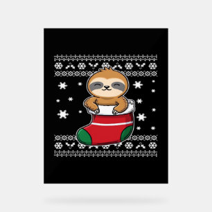 T-shirt classique de Noël Sloth