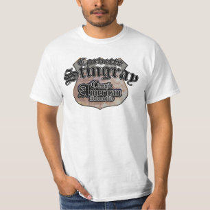 T-shirt Classique de pastenague de Chevy Corvette -