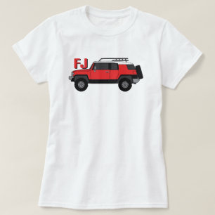 T-SHIRT CLASSIQUE DE SUV DE CROISEUR DE TOYOTA FJ