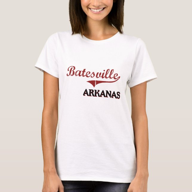 T-shirt Classique de ville de Batesville Arkansas (Devant)