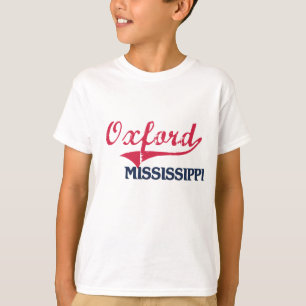 T-shirt Classique de ville d'Oxford Mississippi