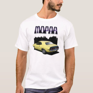 T-shirt classique de voiture de challengeur de