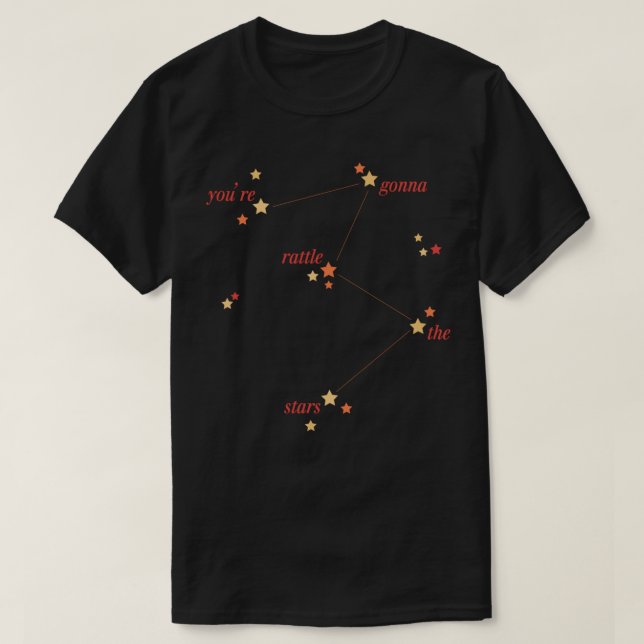 T-shirt classique des étoiles (Design devant)