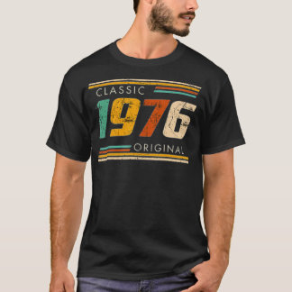T-shirt Classique du 46e anniversaire 1976 Original