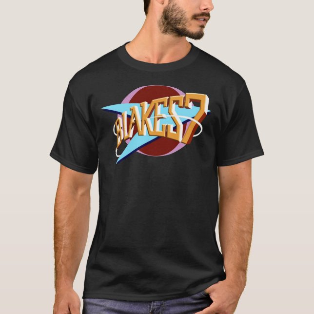 T-shirt classique du logo Blakes 7 (Devant)