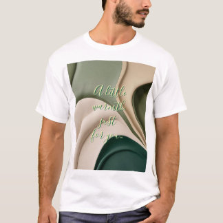 T-shirt classique en graphisme abstrait