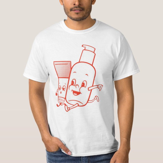 T-shirt Classique Glossier (Devant)