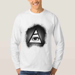 T-shirt classique illuminati Troisième oeil