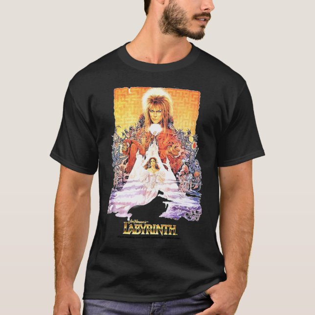 T-shirt classique labyrinthe (Devant)
