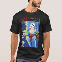 T-Shirt Classique Légendaire à Points Roses