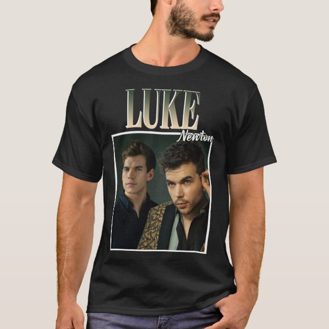 T-shirt classique Luke Newton (Devant)