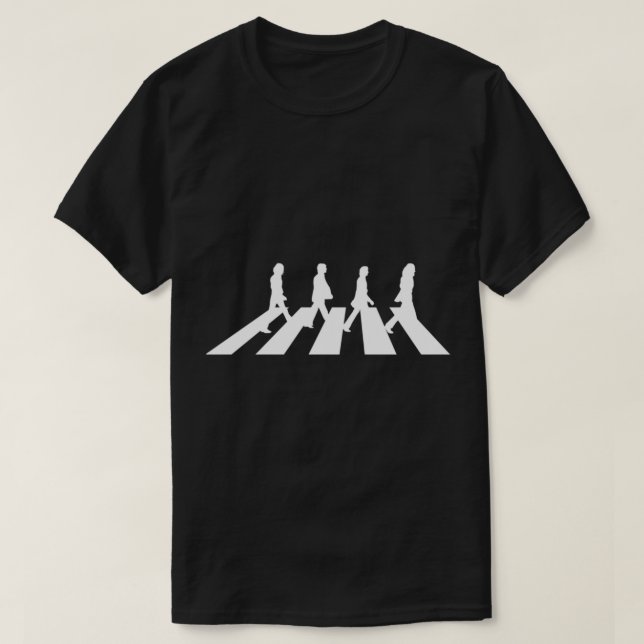 T-shirt classique minimaliste Abbey Road (Design devant)