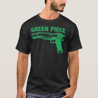 T-shirt classique pièce verte