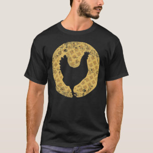 T-shirt classique poulet et gaufres