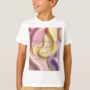 T-shirt classique pour enfants à motif graphique s