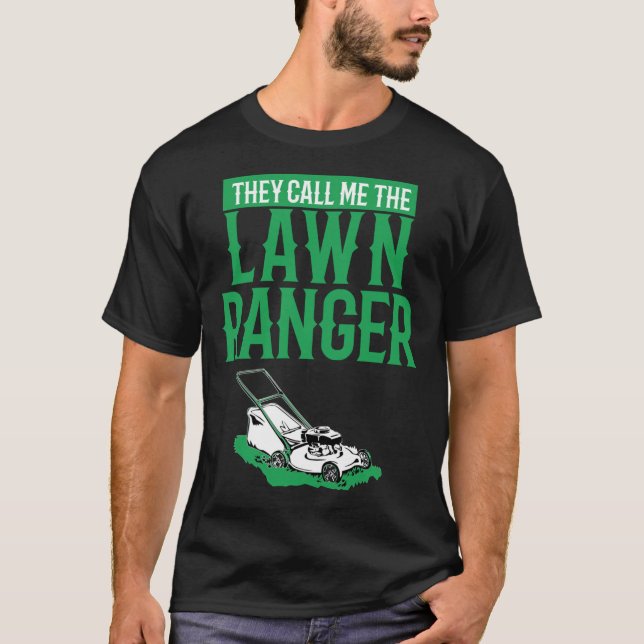 T-shirt classique Ranger de pelouse (Devant)