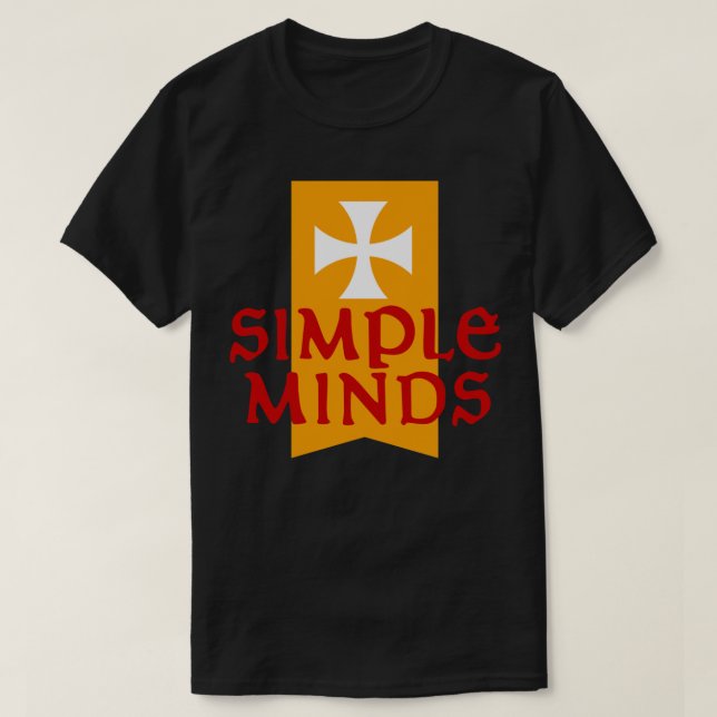 T-Shirt Classique Simple Minds (Design devant)