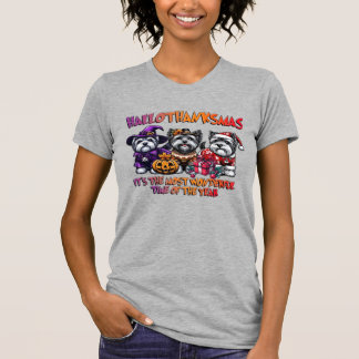 T-Shirt Classique Skye Terrier Halloween Thanksgiv