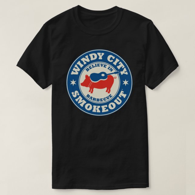 T-shirt classique Smokeout de Windy-City (Design devant)