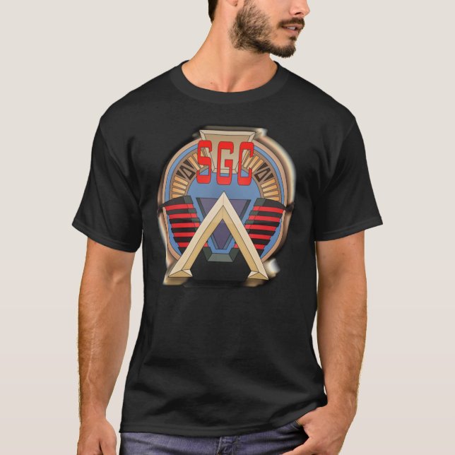 T-shirt classique Stargate SG1 (Devant)