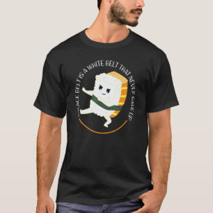 T-shirt Classique Une ceinture noire est une ceinture blan