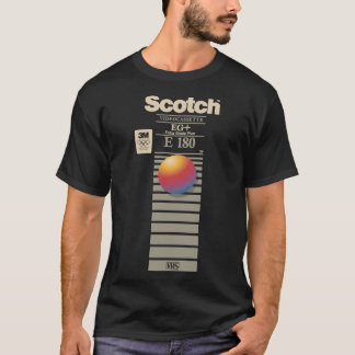 T-shirt classique VHS Scotch E180