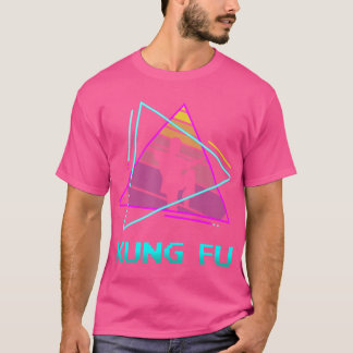 T-shirt Classique Vintage rétro Kung Fu Artiste martiale