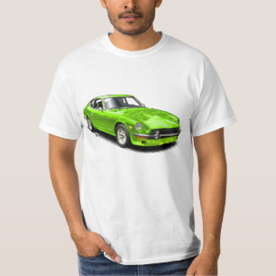 T-shirt classique vintage vert de Z-Car