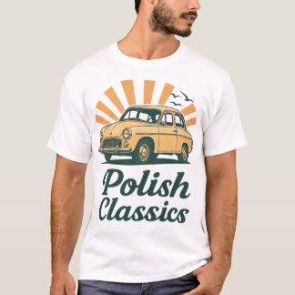 T-shirt Classiques Polonais Rétro Syrena