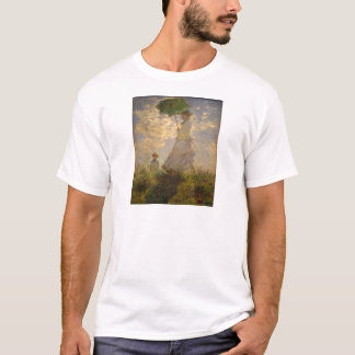 T-shirt Claude Monet : Femme avec un parasol, 1875