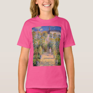 T-shirt Claude Monet le jardin de l'artiste chez Vétheuil,