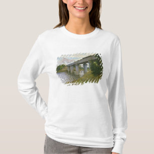 T-shirt Claude Monet le pont de chemin de fer à