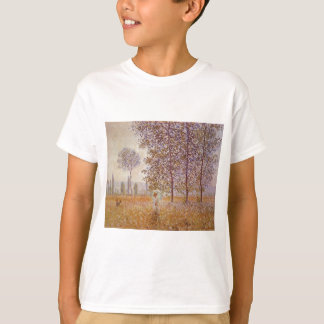 T-shirt Claude Monet - peupliers au soleil
