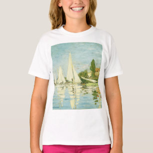 T-shirt Claude Monet. Régates à Argenteuil