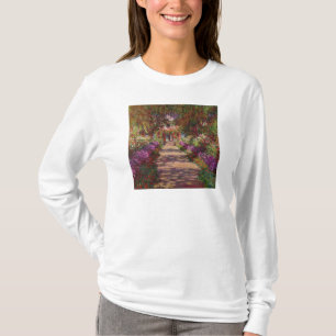 T-shirt Claude Monet   une voie dans le jardin de Monet