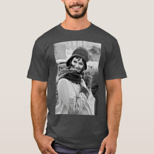 T-shirt Claudia cardinale souriant 4