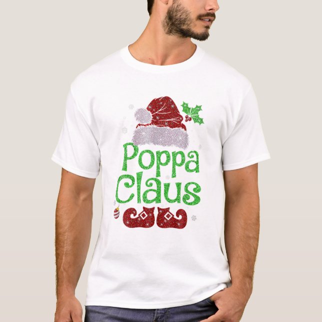 T-shirt Claus Shirt Christmas (Devant)
