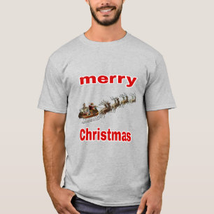 T-shirt Clause du Père Noël répandant l'amour pour la p