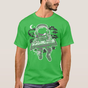 T-SHIRT CLAVIER DE JEU ASTRONAUT