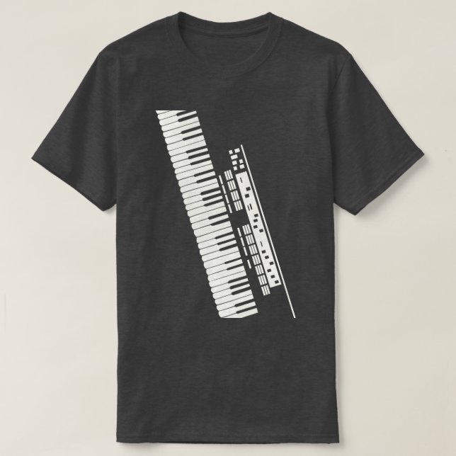 T-shirt Clavier électronique (Design devant)