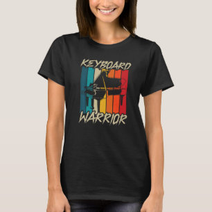 T-shirt Clavier Guerrier Piano Lecteur Musicien Pianiste M