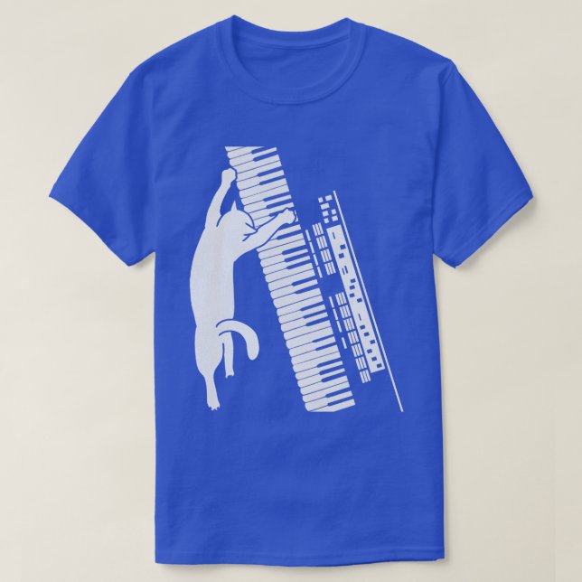 T-shirt Clavier Kitty (Design devant)