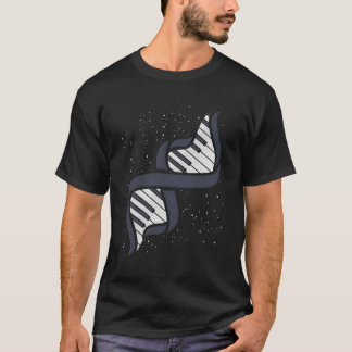 T-shirt Clavier Pianiste Musicien Idée Cadeau Piano Pour C