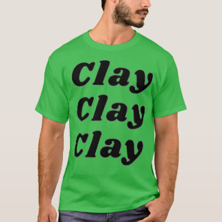 T-shirt Clay Clay