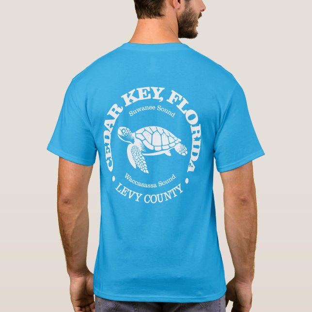 T-shirt Clé de cèdre (tortue de mer) (Dos)
