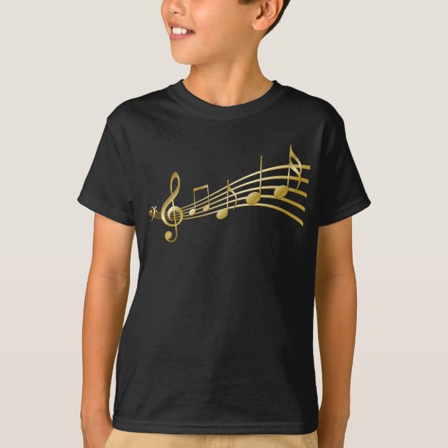 T-shirt Clé d'or de violon (Devant)