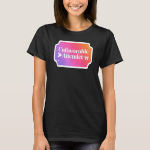 T-shirt Clé magique du mélange de présence défavorable